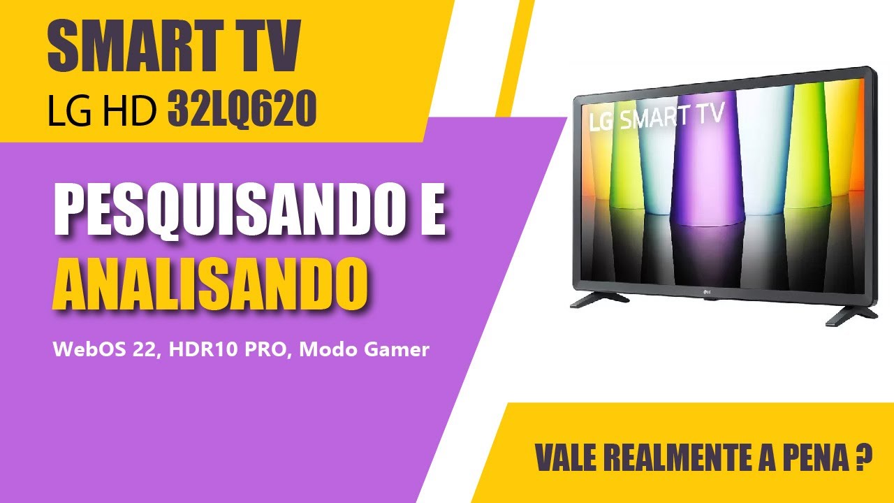 Smart TV LG HD 32'' 32LQ620BPSB