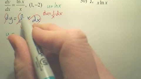 5.2 Natural Logarithmic Integration Practice B1 - Calculus