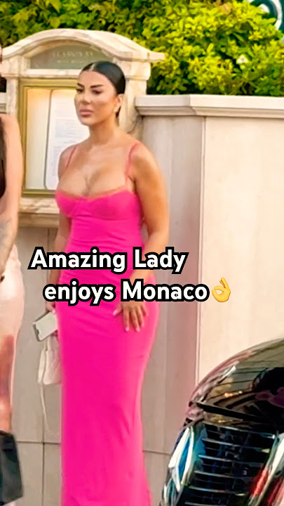🔥Amazing lady #monaco #model #luxury