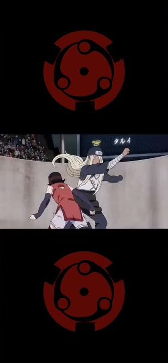 #Sarada wins in 3 seconds#boruto#naruto#sharingan