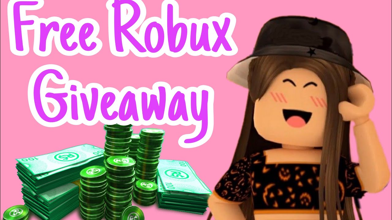 youtube free robux giveaways