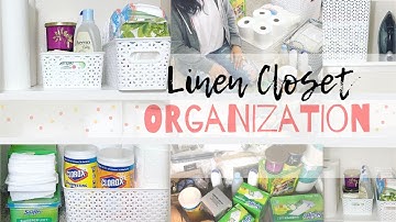 CLEAN WITH ME 2019 | LINEN CLOSET DECLUTTER AND ORGANIZE | CLEANING MOTIVATION
