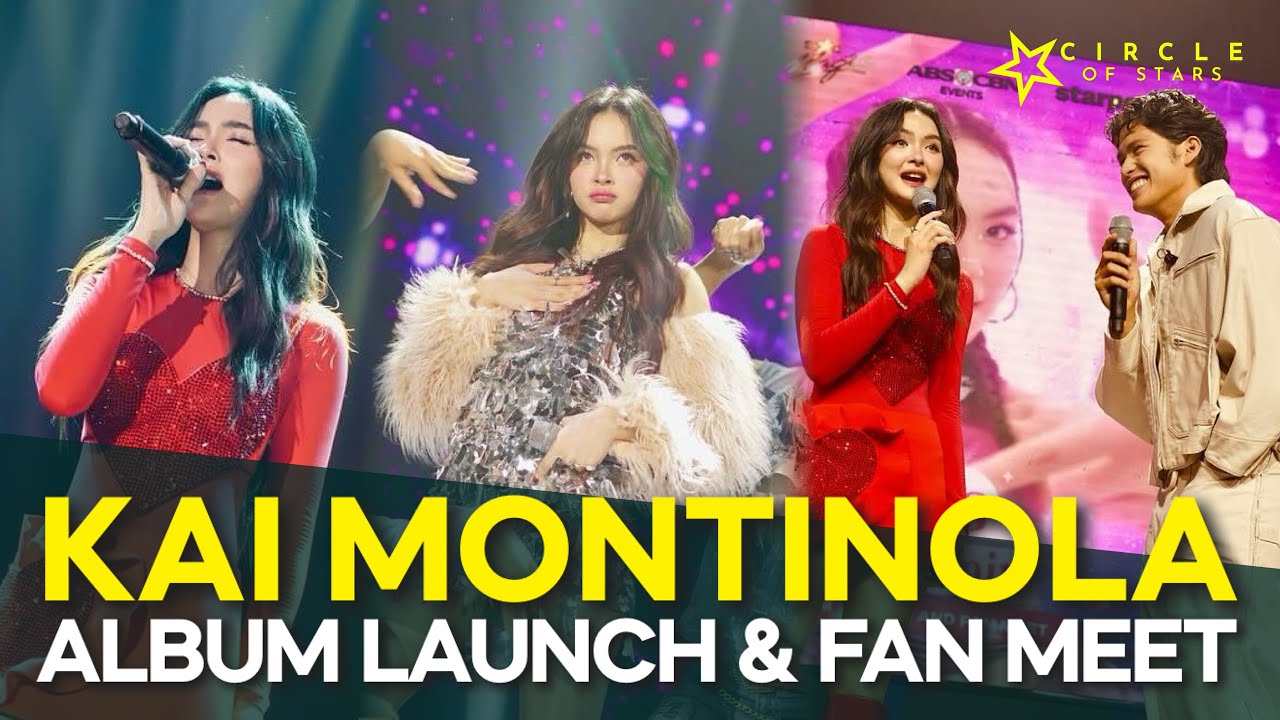 Kai Montinola’s album launch at SM Skydome