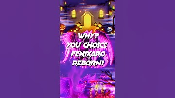 Why You Choice FENIXARO REBORN? My Reply🍷🗿 In Dynamons World #shorts #trending #dynamonsworld