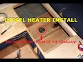 Cheapest ebay Diesel Heater Install in a Caravan - Part 1