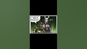 Springtrap and Vanny Meet Huntress | Dead by Daylight Comic Dub #shorts