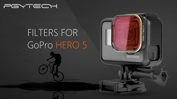 PGYTECH LENS FILTERS FOR GOPRO TUTORIAL