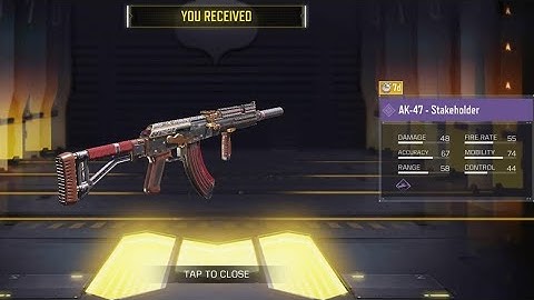 *NEW* How To Get FREE AK 47 - StakeHolder Epic Skin with Redeem Code in COD Mobile Garena Only