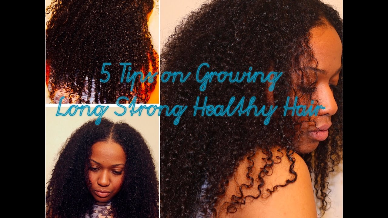 How to Grow Long, Strong, Healthy Hair FAST!! 
