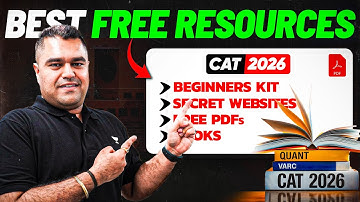 Best CAT 2026 Resources I VARC I LRDI I Quant
