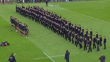 The Most Intense Haka Ever | Auckland Grammar vs King