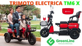 RESUMEN DE LA TRIMOTO ELECTRICA MODELO TM6X  DE GREENLINE