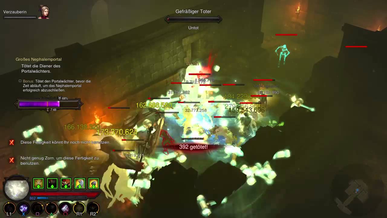 Crusader: Greater Rift 63 Sucher des Lichts Build (Hammerdin) - PlayStation 4