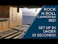 Rock and Roll Bed for Campervans - Set up in UNDER 10 SECONDS! Which one is right for you?