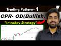 Lesson 3 || CPR Trading Pattern 1 || Open Drive Bullish Pattern || TradBuilder