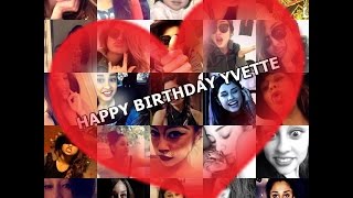 Happy Birthday Yvette!!! 2015