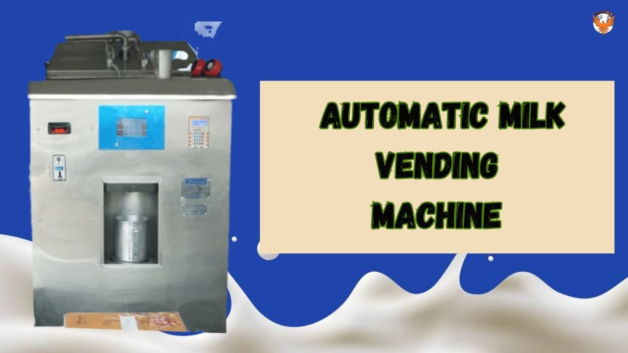 Milk Vending Machine 200 Ltr with Smart card Payment System Milk Atm