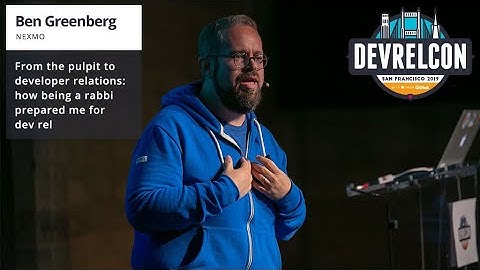 How being a rabbi prepared me for dev rel -- Ben Greenberg