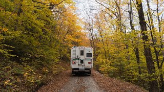 A Cozy Night in the Mountains of Vermont | SOLO CROSS COUNTRY ROAD TRIP in my 4x4 Camper