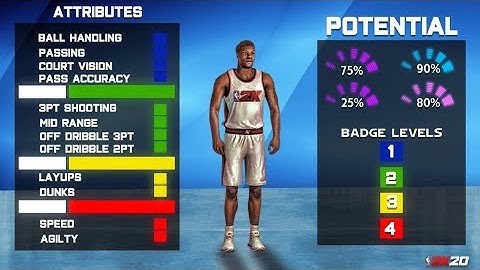FIRST LOOK AT NBA 2K20 MY PLAYER BUILDER