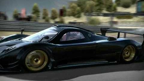 Bugatti Veyron VS Pagani Zonda R NFS Shift
