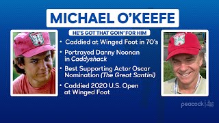 How Caddyshacks Danny Noonan Actually Ended Up Caddying At The 2020 Us Open The Rich Eisen Show