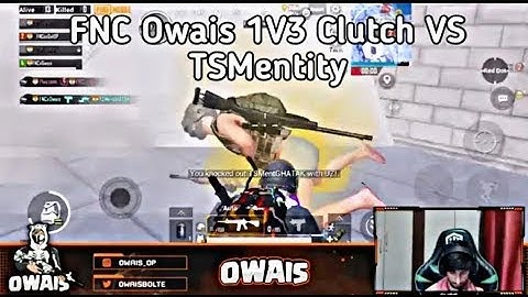 1 VS 3 clutch by owais against TSM Entity ....