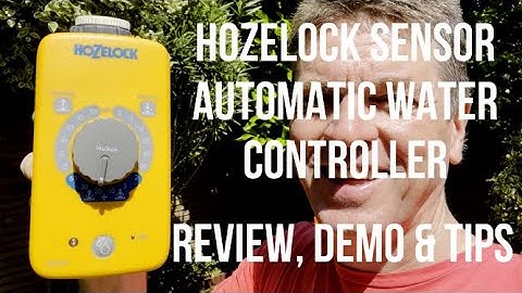 Hozelock Sensor Automatic Water Controller REVIEW, DEMO & TIPS All you need to know before u buy