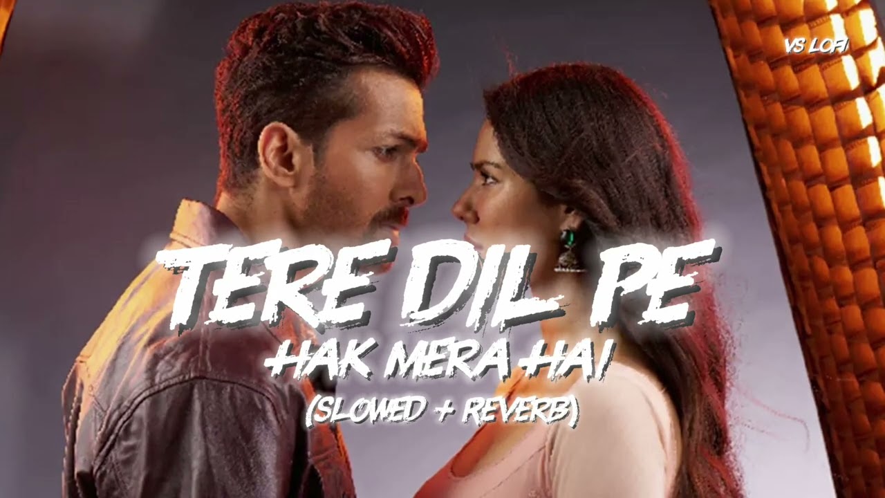 Tere Dil Pe Haq Mera Hai 💔 (Slowed + Reverb)#SlowedReverb #lofi #music #vslofi #viralsongs 