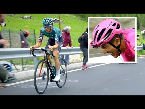 Video: Giro d'Italia-mästaren Carapaz med på 900 km resa för att komma tillbaka racing