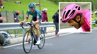 Jai Hindley CRACKS Richard Carapaz on the Brutal Fedaia | Giro d'Italia Stage 20 2022