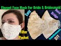 (#134) How To Make The Most Elegant Wedding Face Masks - The Twins Day Face Mask Tutorial