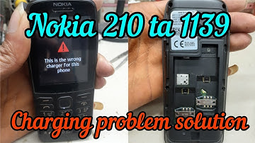 Nokia 210 ta1139 charging error problem solution || Nokia ta1139 charging problem solution