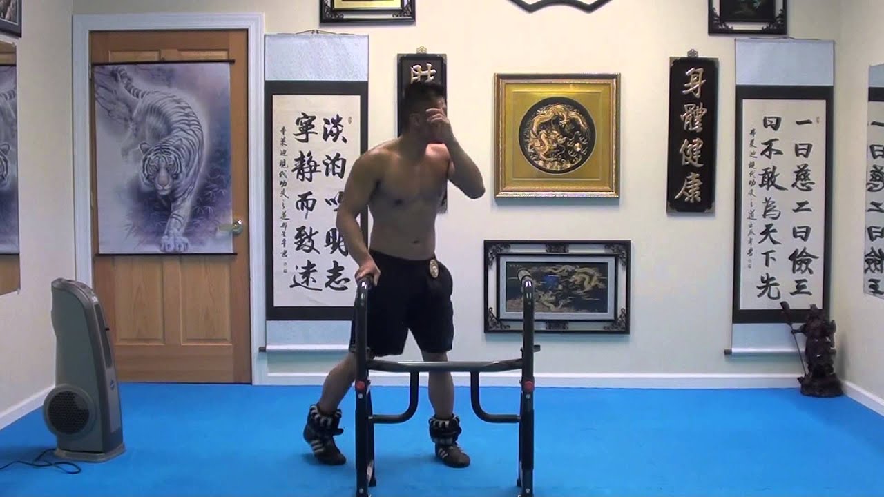 Fitness Tutorial How to Train for Kicks with ankle weights YouTube