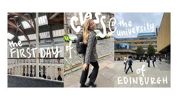 FIRST DAY OF CLASS @EdinburghUniversity