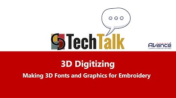 TechTalk | 3D Digitizing in StitchEra Liberty