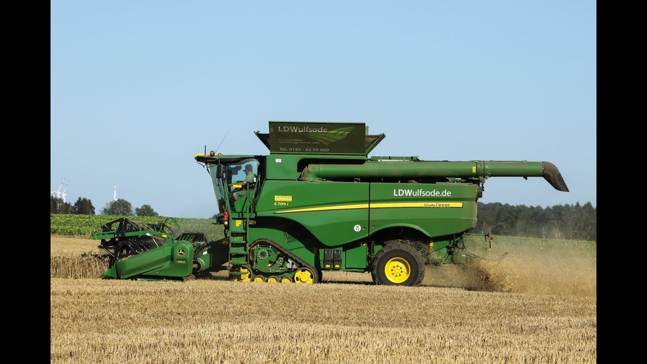 Gerste 2020: John Deere S785i