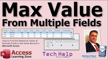 De maximale waarde van meerdere velden in dezelfde record in Microsoft Access vinden