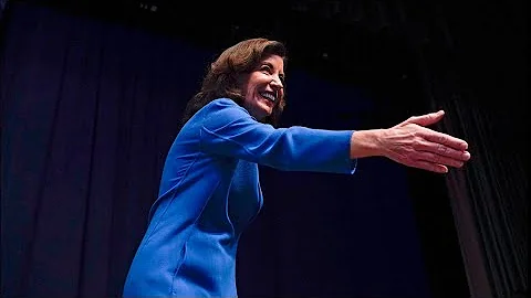 Gov. Kathy Hochul attends Easter service in Brooklyn