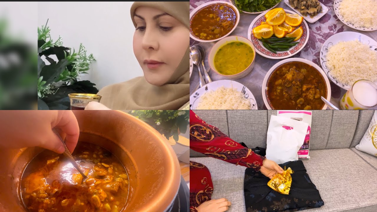 وين مختفيه و هدية عيد الام البسيطة 🎁  فطور اليوم مرق الباقلاء