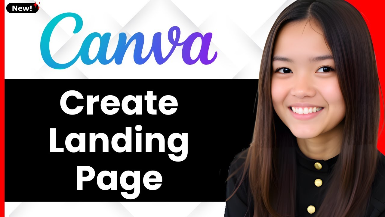 How To Create A Landing Page With Canva 2026 (Step By Step) - YouTube