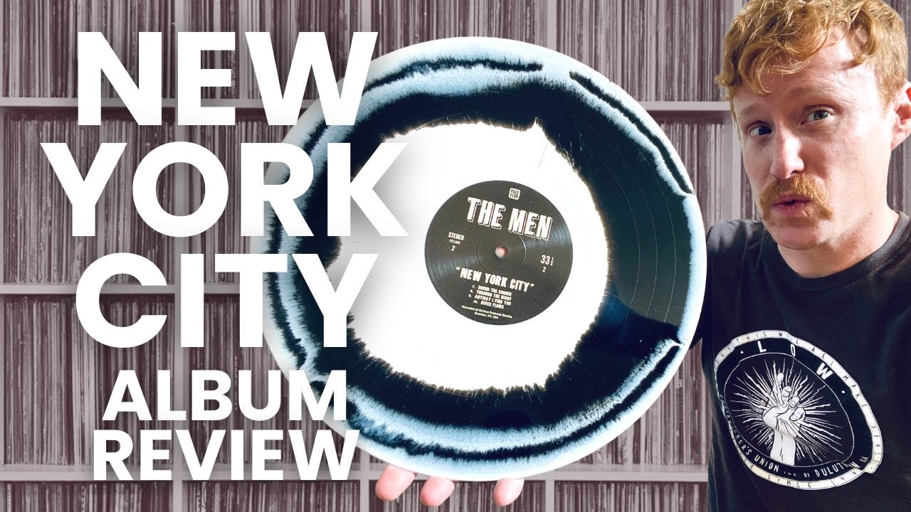 The Men - New York City - Rough Trade Exclusive VINYL UNBOXING