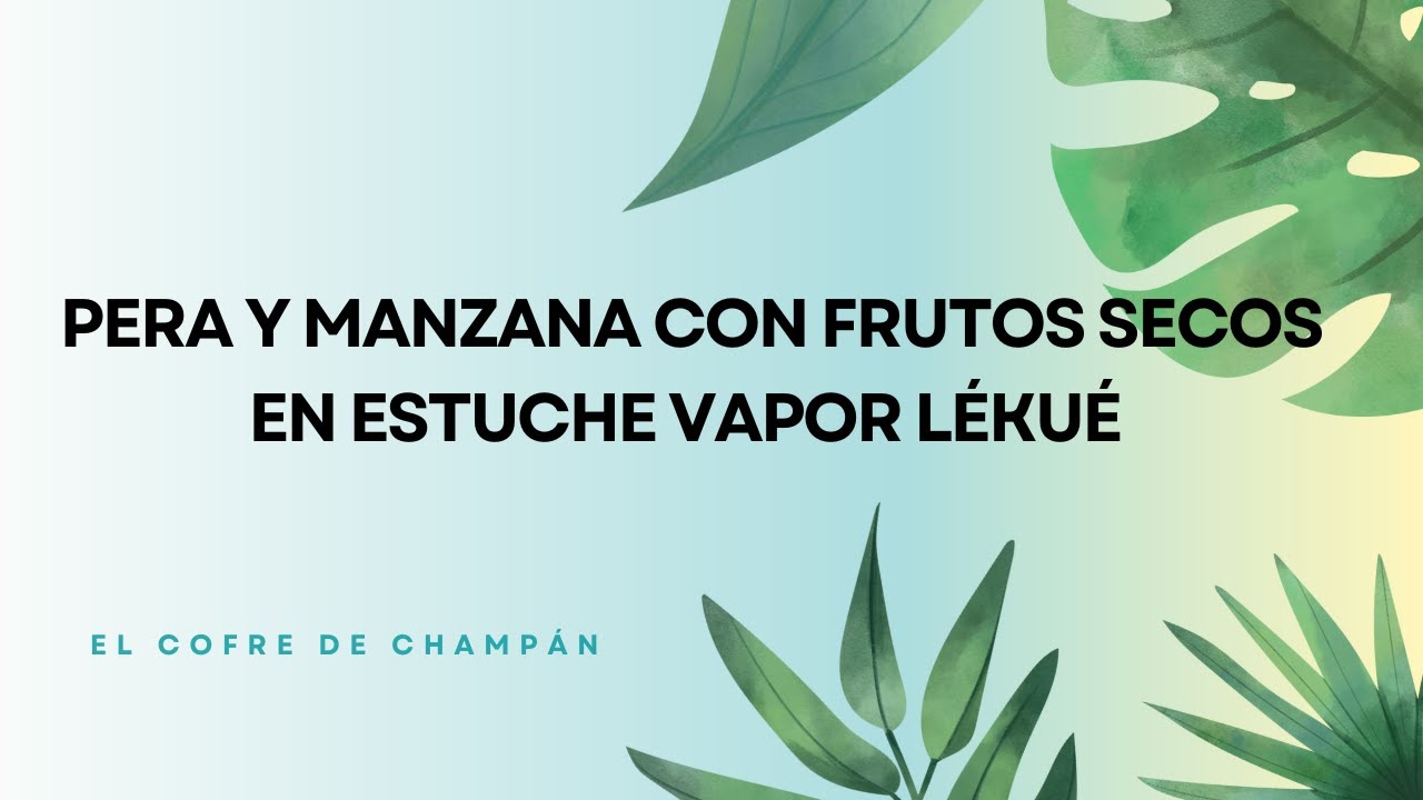 Asada lekue manzana microondas