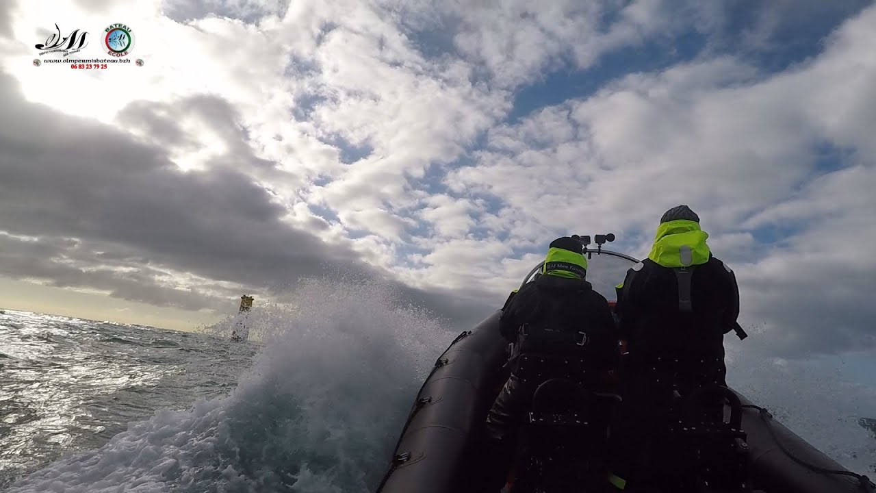 Echauffement passage de vagues OLM Perfectionnement Mer Formée Raz de ...