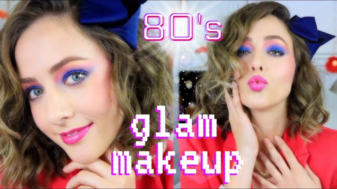 80's Makeup + Hair Tutorial For Halloween! | 80s makeup looks, 80s makeup trends, makeup