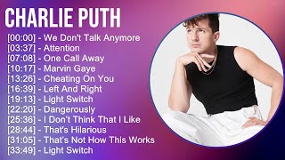 Charlie Puth 2025 MIX Non Stop Playlist