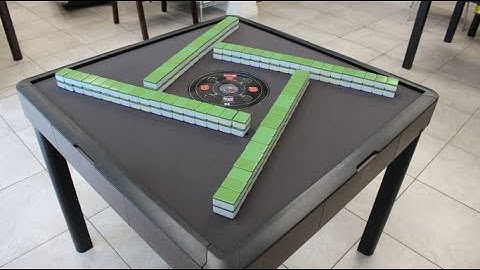 Roller Coaster Automatic Mahjong Table 4 LEGS Mahjong Table and Folding Table 过山车餐桌 / 折叠桌自动麻将桌