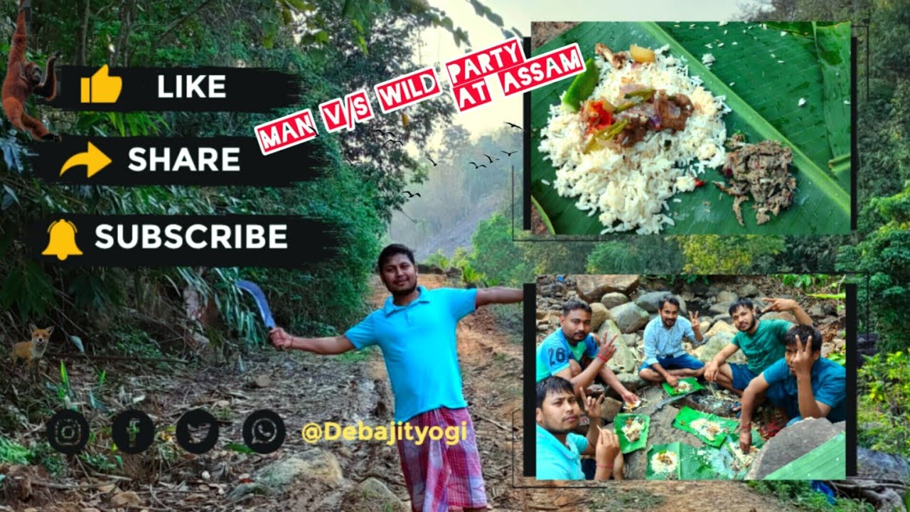 Picnic in the hills of Hatigaon. হাতীগাঁৱৰ পাহাৰত পিকনিক... 🏞️🐓🐟 - YouTube