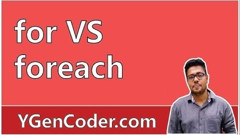 Programming Misconceptions #3: Differences between For and Foreach Loops.