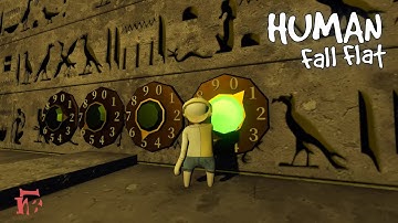 Human Fall Flat - Room Escape Pyramid Level Walkthrough | Custom Map | Steam Workshop Full Gameplay